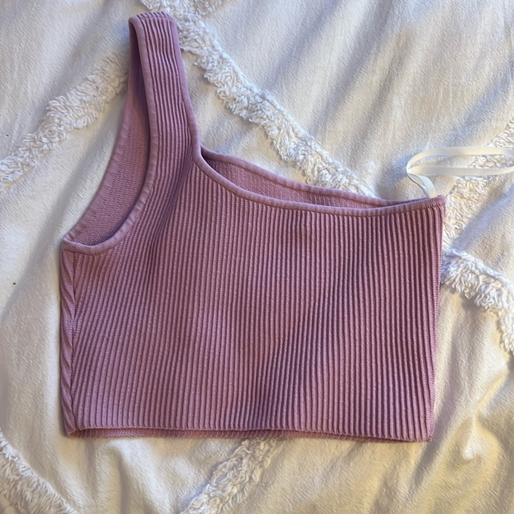 Aritzia Babaton one shoulder tank
